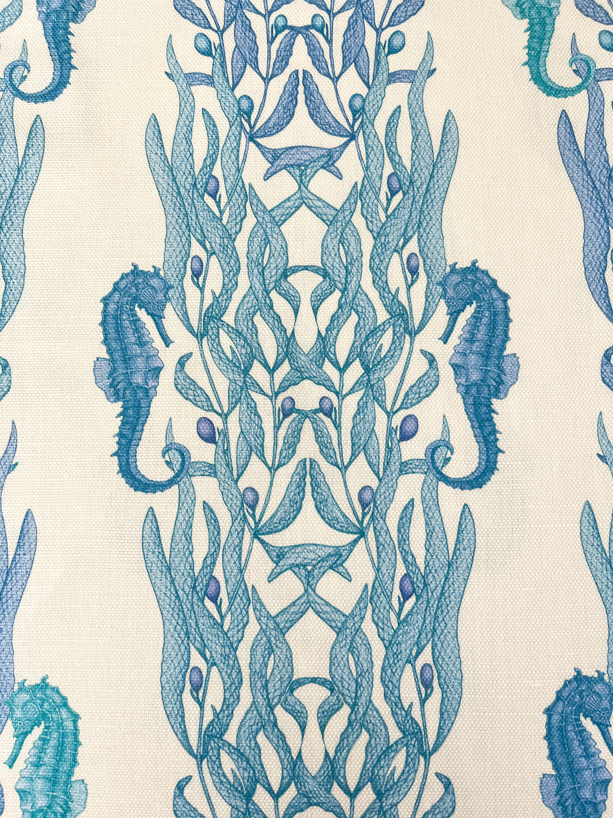 Cordelia Linen Union Fabric In Marine
