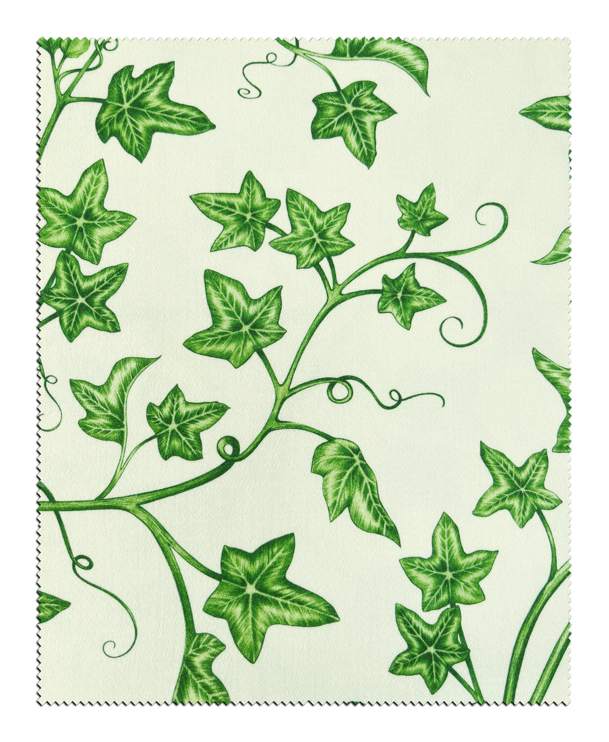 English Ivy Cotton Satin Fabric in Spring