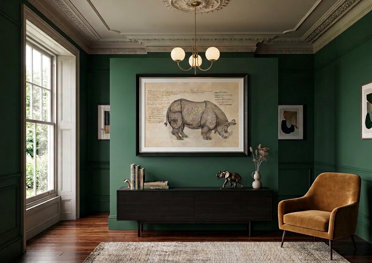 Rhinoceros Print