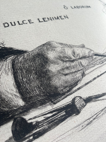 Ô Laborum Dulce Lenimen Print
