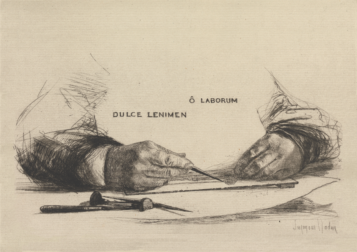 Ô Laborum Dulce Lenimen Print